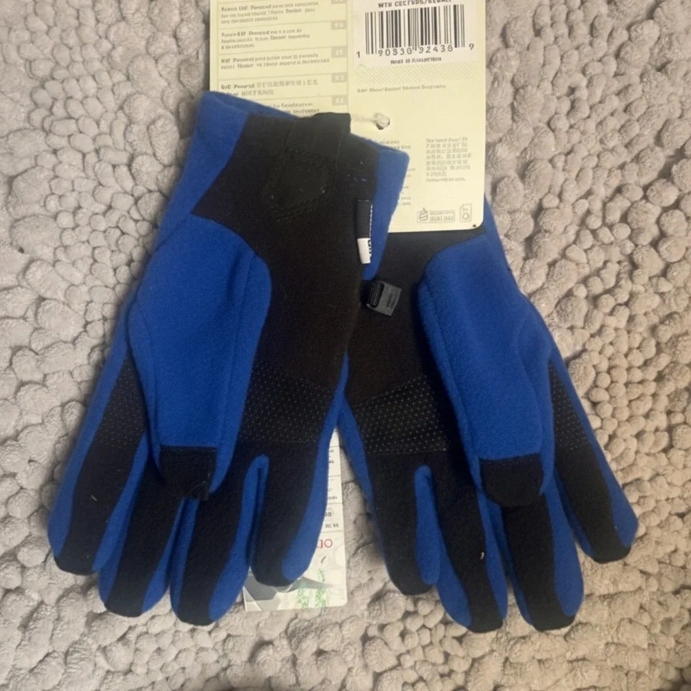 The North Face Kids' Blue Mittens
